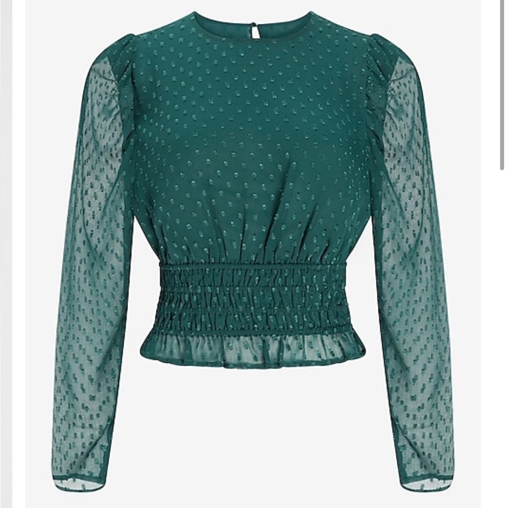Express Smocked Top